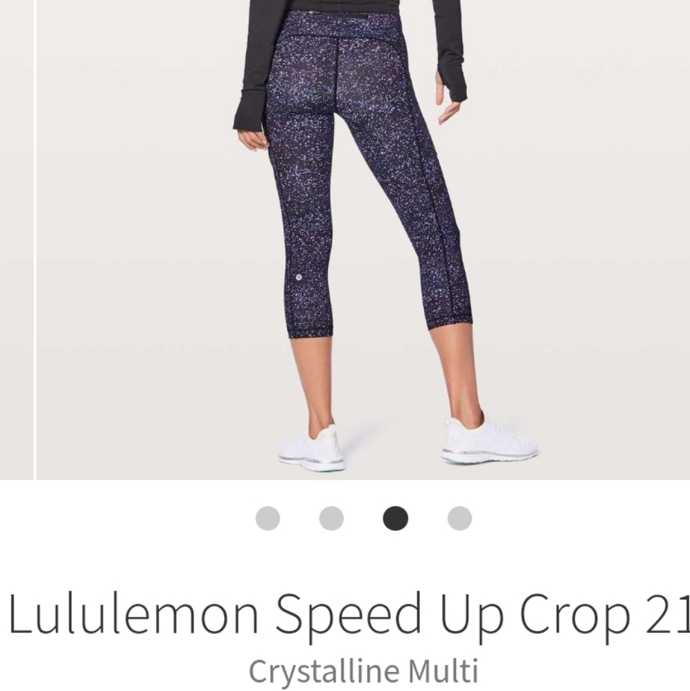 Lululemon speed up crops 21" - Picture 3 of 8